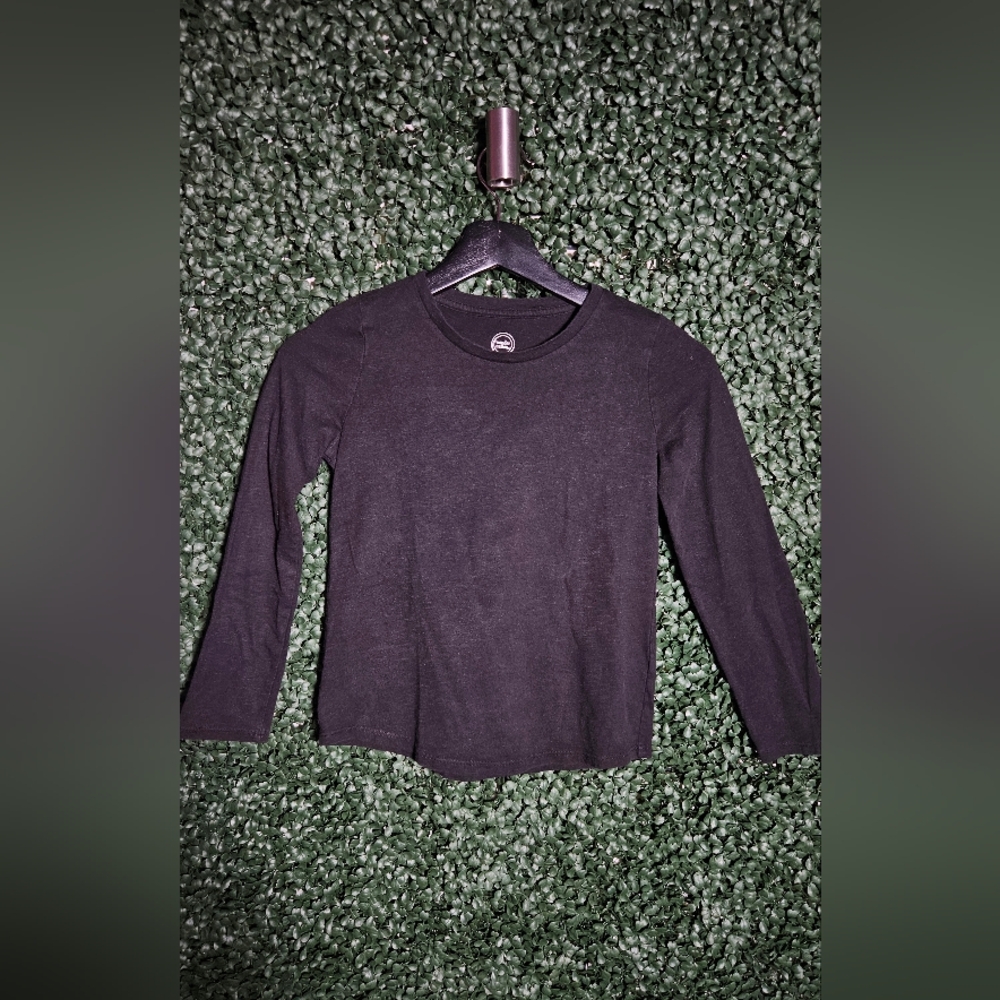 Wonder Nation Black Crew Neck Shirt